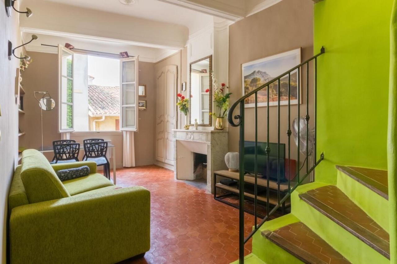 Anis Furnished Flat Apartment เอ็ก-ซอง-โพรวองซ์ ภายนอก รูปภาพ